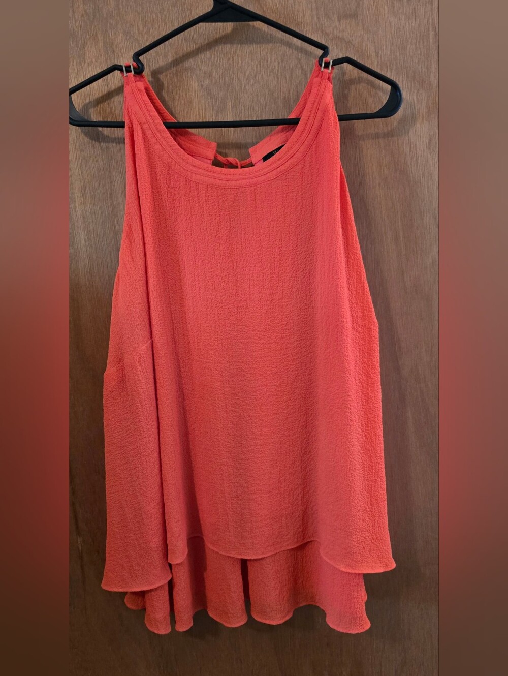 Worthington Women's Coral Sleeveless Textured Blouse